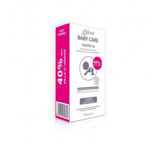 Culito-10 - Crema protectora del pañal - E´lifexir Dermo BABY CARE