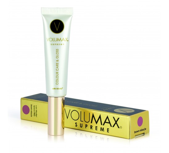 Brillo, color y sabor de Labios - Volumax Colour Care & Gloss Supreme Brown Miracle