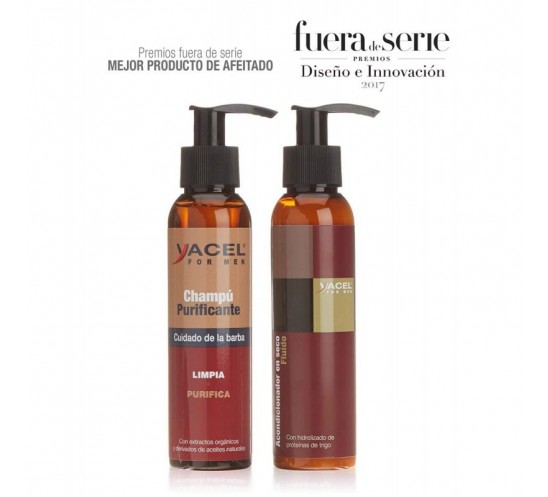 Champú + Acondicionador Barba - Yacel For Men