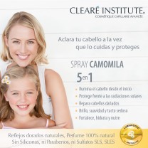 Beneficios Spray camomila cleare institute