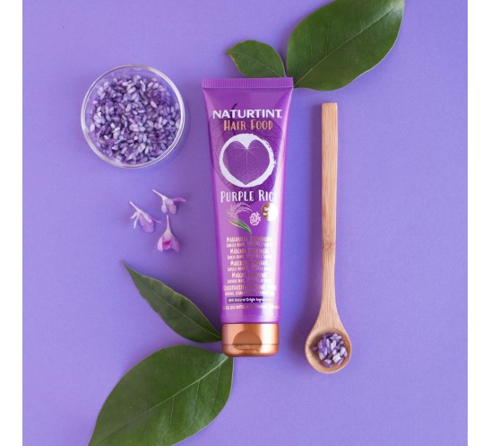 Hair Food Mascarilla Purple Rice