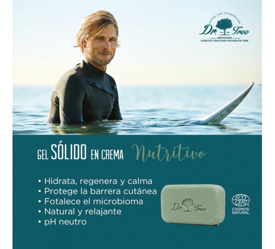 Gel de Ducha Sólido Nutritivo - 120g