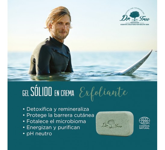 Gel de Ducha Sólido Exfoliante - 120g