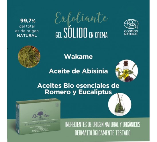 Gel de Ducha Sólido Exfoliante - 120g