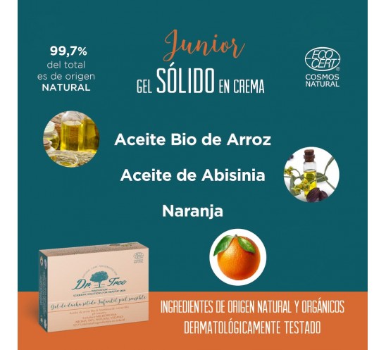 Gel de Ducha Sólido Junior - 75g