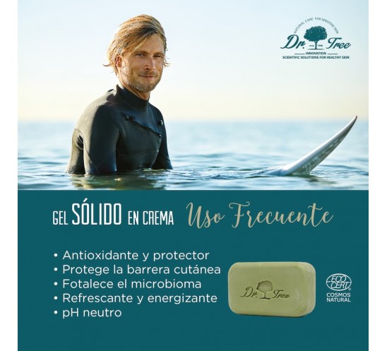 Gel de Ducha Sólido Uso Frecuente - 120g