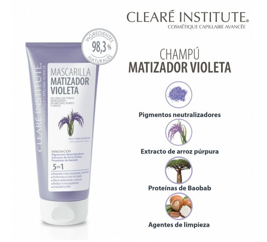 Mascarilla Matizadora Violeta - 200ml