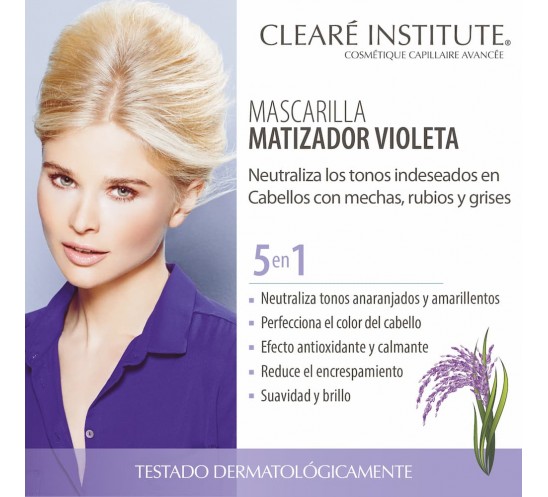 eje Allí Diploma Mascarilla Matizadora Violeta - 200ml