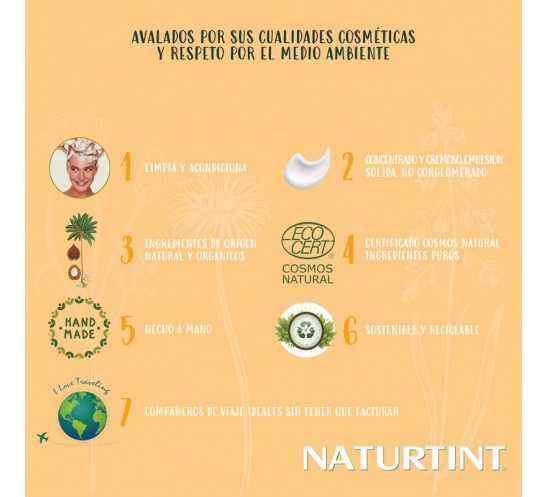 Champú Sólido Nutrición Naturtint Champú Sólido Nutrición Naturtint