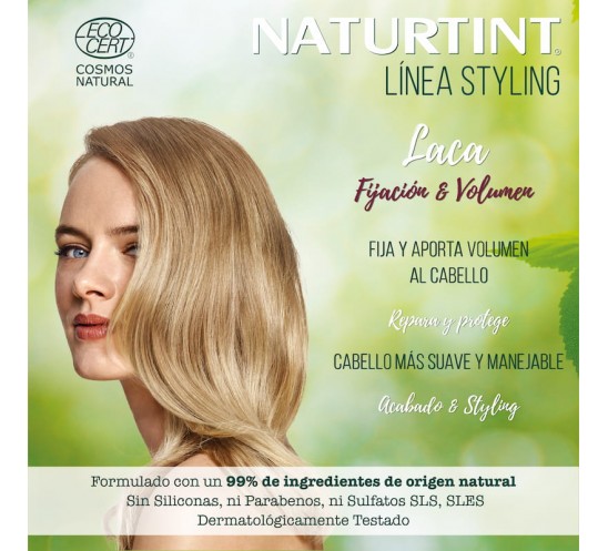 Laca Ecológica Fijación & Volumen...