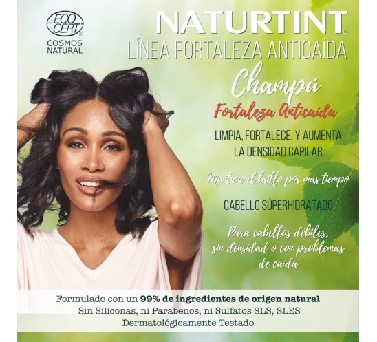 Champú Anticaída Naturtint - 330 ml. Champú Anticaída Naturtint - 330 ml.