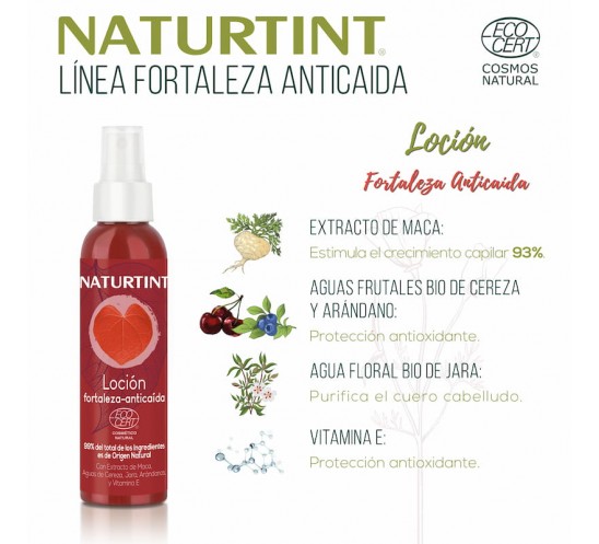 Loción Fortaleza Anticaída - 125 ml. Loción Fortaleza Anticaída - 125 ml.