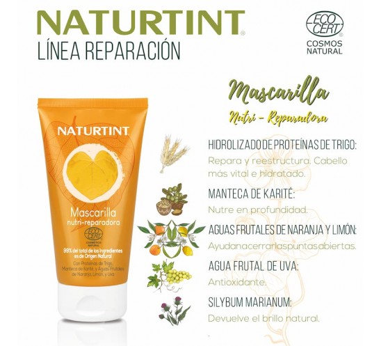 Mascarilla Nutri-Reparadora Naturtint...