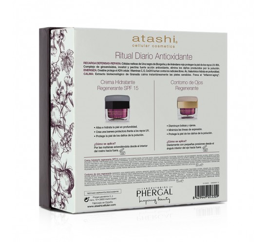 Cofre Ritual Antioxidante Hidratante Día + Contorno de ojos