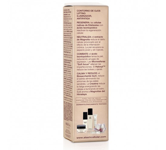 Contorno de Ojos Lifting Iluminador Antifatiga Trasera