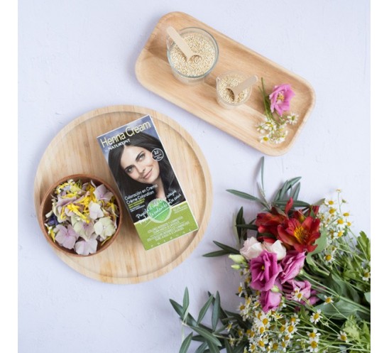 Tinte semipermanente Henna Cream sin... Tinte semipermanente Henna Cream sin...