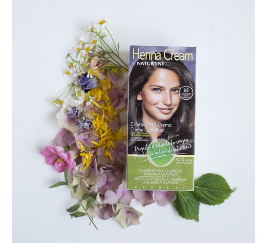 Tinte semipermanente Henna Cream sin...