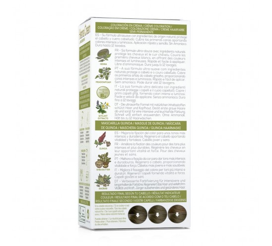 Tinte semipermanente Henna Cream sin...