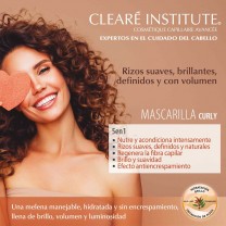 Beneficios de la mascarilla curly de clearé institute
