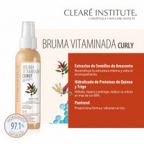 Ingredientes de bruma vitaminada curly de Atashi