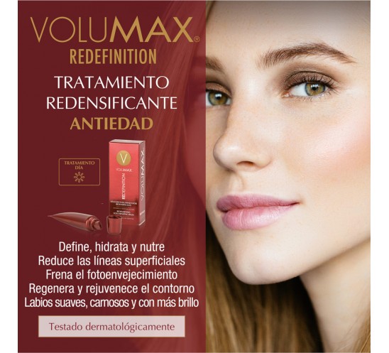 Beneficios tratamiento redensificante anti edad volumax Beneficios tratamiento redensificante anti edad volumax