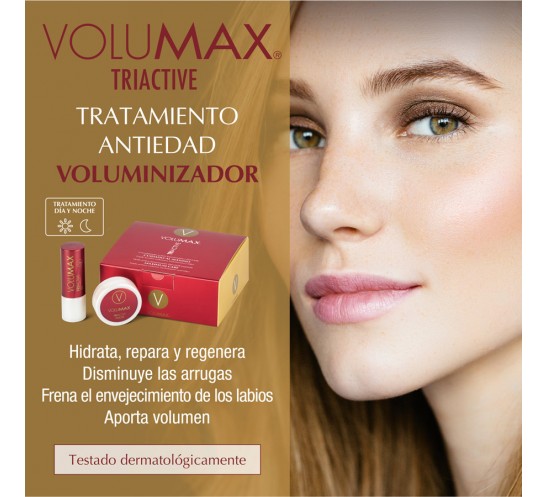 Beneficios tratamiento antiedad voluminizador Volumax Beneficios tratamiento antiedad voluminizador Volumax