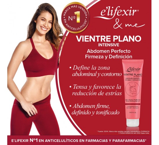 Beneficios vientre plano Intensive serum e´lifexir Beneficios vientre plano Intensive serum e´lifexir