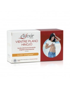 Complemento Alimenticio Eliminación de Gases - E´lifexir Salud Vientre Plano Hinojo-