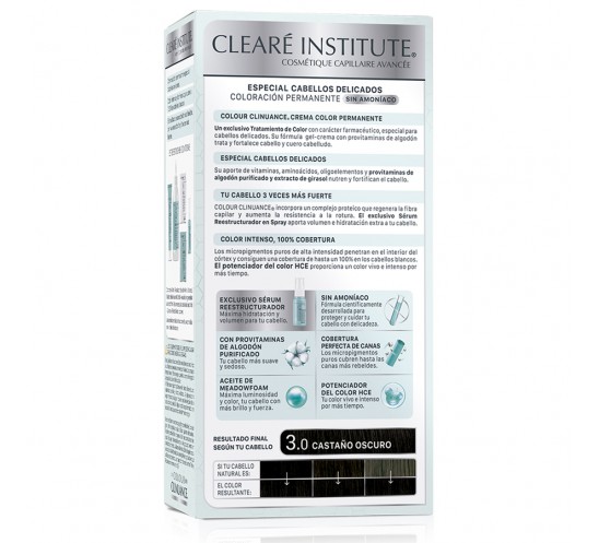 Colour Clinuance Castaño - 4 Tonos Colour Clinuance Castaño - 4 Tonos