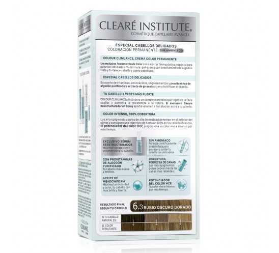 Colour Clinuance Rubio - 6 Tonos Colour Clinuance Rubio - 6 Tonos