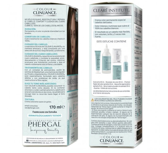 Colour Clinuance Rubio - 6 Tonos Colour Clinuance Rubio - 6 Tonos