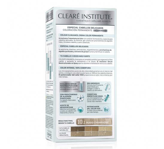 Colour Clinuance Rubio - 6 Tonos Colour Clinuance Rubio - 6 Tonos
