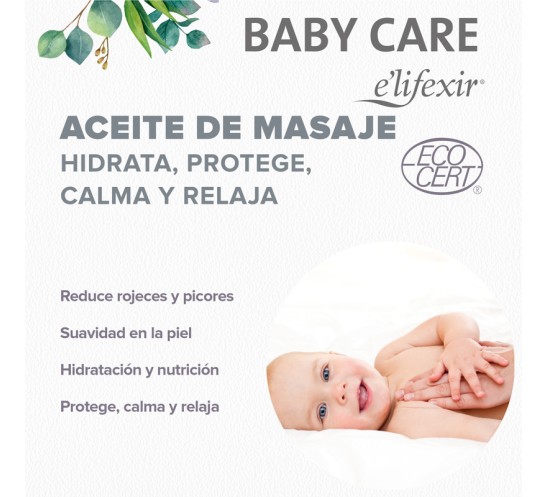 Beneficios del aceite de masaje de baby care