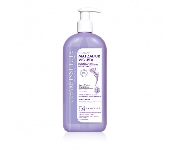 Frontal matizador violeta cleare