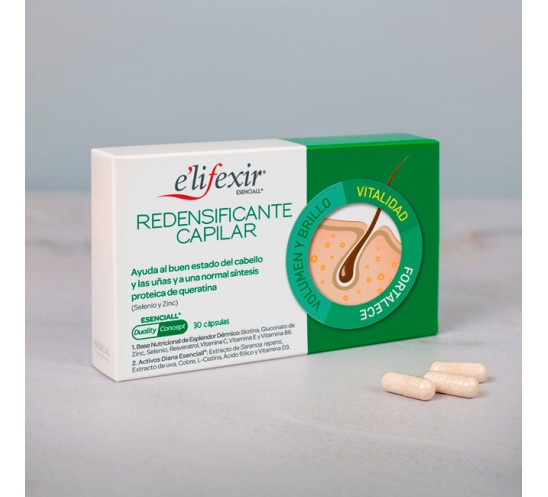 Redensificante capilar que ayuda a reducir la caída y nutre el cabello