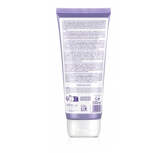 Trasera mascarilla matizadora violeta