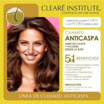 Beneficios 5 en 1 del champú anticaspa cleare institute Beneficios 5 en 1 del champú anticaspa cleare institute
