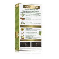 Retocador raíces castaño oscuro - trasera