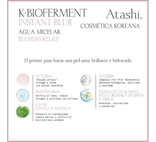 Agua Micelar K-Bioferment Blemish Relief