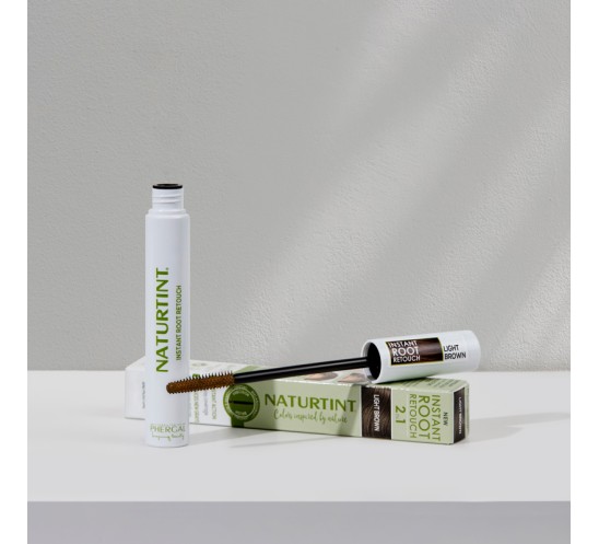 Retocador canas castaño claro