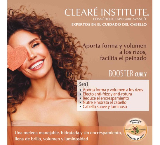 Acción 5 en 1 del booster para método curly de cleare institute Acción 5 en 1 del booster para método curly de cleare institute