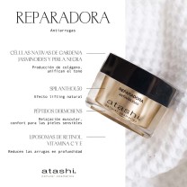 Ingredientes Crema Reparadora Antiarrugas Atashi