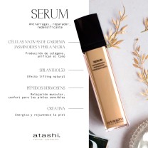 Ingredientes Serum reparador Redensificante Antiarrugas Atashi