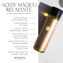 Ingredientes Aceite Mágico Relajante Atashi