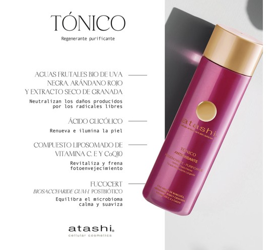 Ingredientes tónico regenerante purificante Ingredientes tónico regenerante purificante