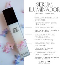Ingredientes Serum Alta Eficacia Iluminador Antifatiga Atashi Ingredientes Serum Alta Eficacia Iluminador Antifatiga Atashi