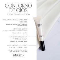 Ingredientes Contorno  de Ojos Iluminador Antifatiga Atashi
