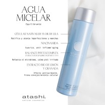 Ingredientes Agua micelar equilibrante Atashi