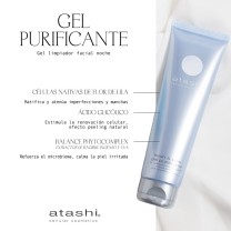 Ingredientes gel purificante Atashi Ingredientes gel purificante Atashi