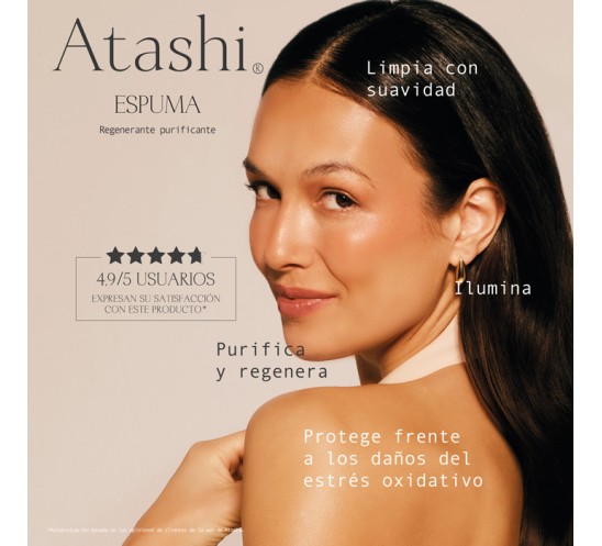 Beneficios Espuma regenerante purificante Atashi